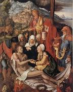 Albrecht Durer Lamentation for Christ oil